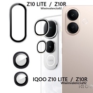 HIJAU UNGU 1 Set IQOO Z10 LITE Full Frame CameraRing / Z10R Tempered Glass/Glass Full Cover Lens Pro