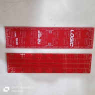 Pcb transistor final sanken 8 set ukuran 2U pcb tr final sanken 8set ukuran 2U bahan pertinak bagus 