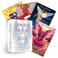 Authentic Angels & Auras Oracle: A 44-Card and Guidebook Oracle Cards