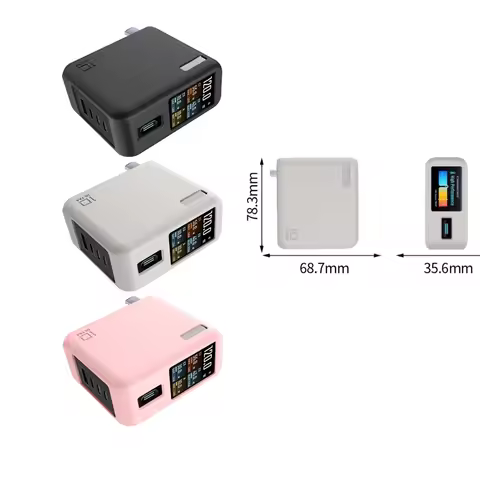 Silicone Protective Case For CUKTECH 10 GaN Charger Ultra,Soft Dust Resistant Protective Sleeve Cove