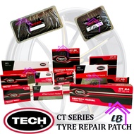 TECH CENTECH RADIAL REPAIR PATCH Tyre Repair Kit Radial Nail Hole Repair CT10HD CT10 CT12 CT14 CT20