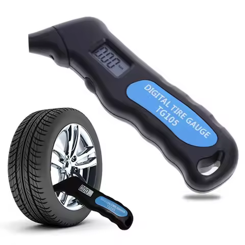 Digital Car Tire Tyre Air Pressure Gauge Meter TG105 LCD Display Manometer Barometers Tester For Car