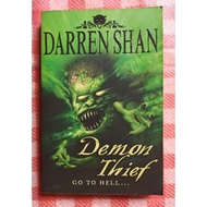 Preloved DEMON THIEF darren shan