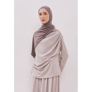 QANNA - Asymmetrical Knit Top | Asymmetrical Knit Flowy Ruffle Hijab Friendly Top