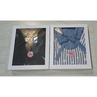 Custom box 23x23x4 white frame