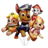 Large Paw Patrol Foil Balloons Kids Birthday Party Decorations Rubble Skye Ryder Paw Patrol Dog Helium Balloon