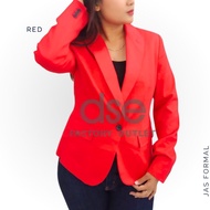 MERAH RED WOMEN'S BLAZER WOMEN BLAZER FORMAL BLAZER WOMEN FORMAL