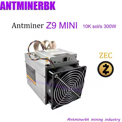Antminer Miner Z9mini 10k Equihash Mining Machine ZCASH ZEC Can Be Overclocked To14K Miners Are Bett