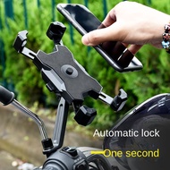 Motorcycle Electric Battery Car Mobile Phone Holder Bicycle Shockproof Car Takeaway Rider Mobile Phone Holder Navigation Holder