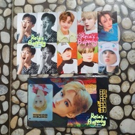 photocard pc nct Mark Dicon Bnw Set Haechan Arrival Jeno luggage