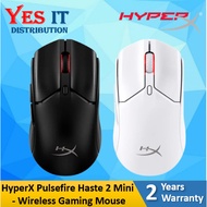 HyperX Pulsefire Haste 2 Mini - Wireless Gaming Mouse (Black / White ) (7D388AA / 7D389AA)