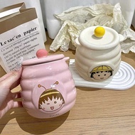 Cherry Balls with Lid Ceramic Lard Jar Household High Temperature Resistant Edible Oil Jar Chili Oil