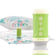 【摩肯】DR. SAVE(電池款)抽真空機-水果(含2大2小收納壓縮袋)