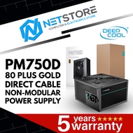 DEEPCOOL PM750D 80 PLUS GOLD DIRECT NON-MODULAR POWER SUPPLY - R-PM750D-FA0B-UK