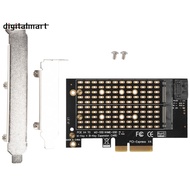 Pcie To M2/M.2 Adapter M.2 Ngff To Desktop Pcie X4 X8 X16 Nvme  Dual Ssd Pci Express Adapter Card