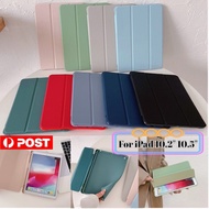 Smart Soft TPU Stand Leather Case For iPad Air 10.5",iPad Air 3,iPad 7th 8th 9th 10.2",2019 2020 2021 With Pen Holder Pencil Hole Shockproof Cover