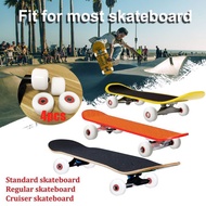 4pcs Skateboard Wheels With Bearings Blank Conical Skateboard Wheels