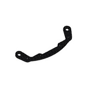 3racing SAK-F16/WO Car Kit Parts Graphite Bumper Upper Plate(2.0mm) For 3racing Sakura FF