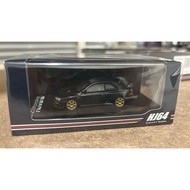 1:64 SUBARU IMPREZA 22B STi Version (GC8) Rally Base Car,CARBON BLACK