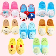 HM0933 CARTOON SANDAL MY MELODY PLUSH SANDAL WOMEN SLIPPER SELIPAR 卡通拖鞋