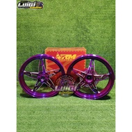 ARM ASTRA CNC VELG STAR MAGS 14s HONDA CLICK 125 / CLICK 150 / CLICK V3 MADE IN INDONESIA