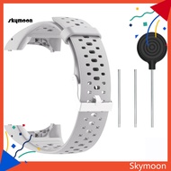 Skym* Replacement Silicone Watchband Wrist Strap for Polar M430 M400 Running Watch