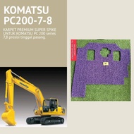 Karpet eksavator KOMATSU PC200