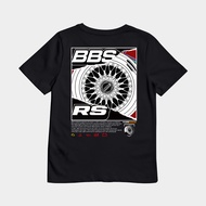 KRMK Unisex Children's Distro T-Shirt with BBS RS Hologram Rim Image