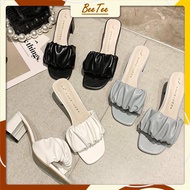 Cute ruffle strap high heels with 6 inch sole - BeeTee G6 women's shoes