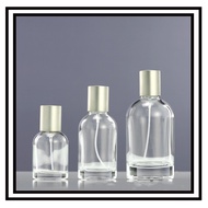 perfume bottle perfume bottle refillable Glass bottle perfume bottle 30ml50ml bayonet portable trans