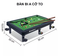 Bàn Bi A cho trẻ em và người lớn 10 bi Đánh Số - Mặt bàn Nỉ không bong (Sẵn hàng HCMC)//T17