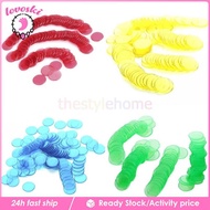 [Lovoski] 100Pcs Kids Educational Counting Math Science Bingo Chips for Learning Card Games