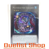 Materiactor Exagard (SR) Monster Water Rank3 [Dragon/Xyz/Effect] Set SUDA-AE045 Yu-Gi-Oh Card OCG As