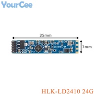 HLK-LD2410 24Ghz Smart Human Presence Radar Module LD2410 24G Millimeter Wave Motion Switch Sensor