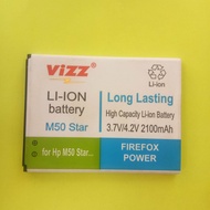 Baterai Batre Battery untuk Handphone EVERCOSS M50 STAR/A75B VIZZ Original Copotan HP