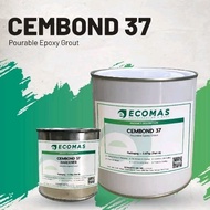 CEMBOND 37 FLOWABLE EPOXY GROUT (5KG / 1KG SET) 2 PART HIGH STRENGTH THIXOTROPIC EPOXY POURABLE GROUT