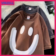 BIGSIZE JUMBO T-SHIRTS 2XL 3XL 4XL 5XL 6XL DISTRO T-SHIRTS SHORT SLEEVE LOOSE SMILE MOTIF OVERSIZE S