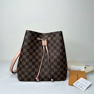 LV NeoNoe MM棋盤格水桶包