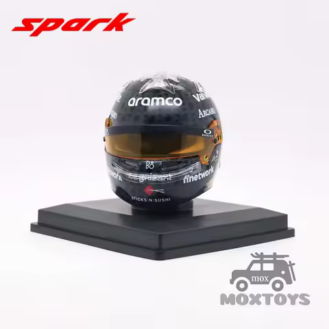 Spark 1:5 AM Aramco F1 Team - Fernando Alonso - British GP 2024 helmet