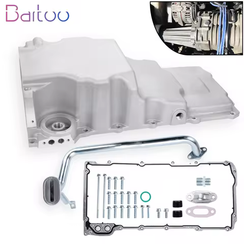 302-3 LS Swap Retro-fit Oil Pan For LS1 LS2 LS3 A/G/F-Body 4.8L 5.3L 6.0L 6.2L Engines For GM Chevy 