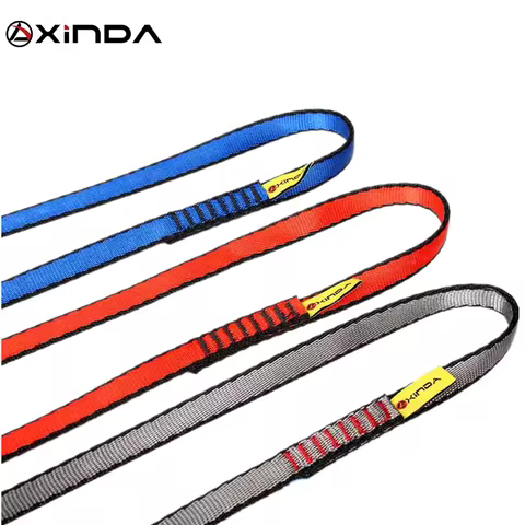 XINDA Professional Outdoor Rock Climbing Equipment Nylon Sling Belt Protective Supplies High Strengt
