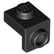 Lego 36841 Bracket 1 x 1 - 1 x 1 black