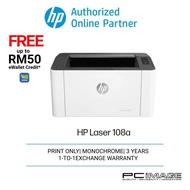 HP Laser Monochrome Laser Printer 108A