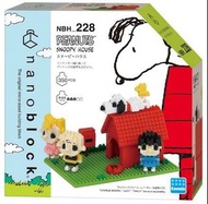 [現貨] nanoblock - NBH_228 Snoopy：Snoopy House 史努比：史努比屋