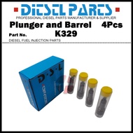 4Pcs Plunger and Barrel Assembly K329 140163-3720 9410618087 for ISUZU V305 Truck / Engine 3LB1 3LD1