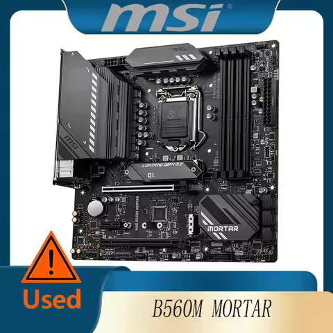 MSI MAG B560M MORTAR LGA 1200 Intel B560 Micro ATX Intel Motherboard