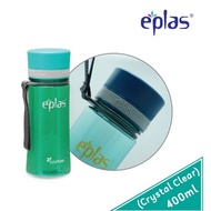 EPLAS 400/500ml Clear Transparent Water Bottle with Handle, Tumbler, Botol Air, BPA Free, EGHT-400BP