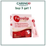 大促销 Ferrolip FORTE 补铁复合维生素补充剂 Ferrolip FORTE Iron Supplement Complex Vitamin Supplement Lemon Flavor