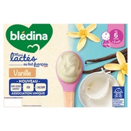(Date April 2) Bledina Vanilla Yogurt 6*55g (6M+) super delicious