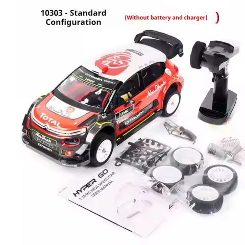Meijiaxin 10304 Brushless Rc Racing Car 1 10 4Wd High Speed Drift Volkswagen Polo R Wrc Off Road Ral